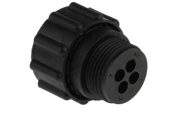 Product image for 4way skt contact cable mnt plug,13A,ser1