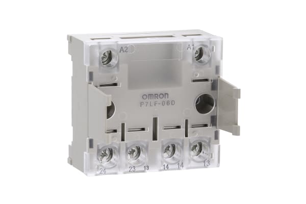 Product image for P7LF-06 DIN socket for HD power relay