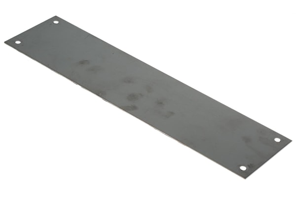 Product image for Push Plate,stainless steel,300x75mm