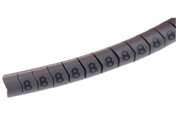 Product image for Helagrip cable marker, 4-9mm, legend 8