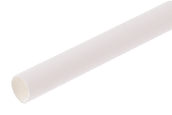 Product image for White std heatshrink sleeve,3.2mm bore