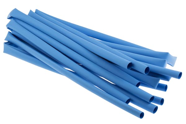 Product image for Blue std heatshrink sleeve,9.5mm bore