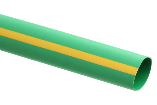 Product image for Yellow/grn std heatshrink sleeve,12.7mm