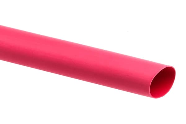 Product image for Red std heatshrink sleeve,12.7mm bore