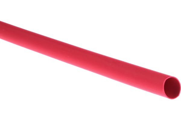 Product image for Red std heatshrink sleeve,6.4mm bore