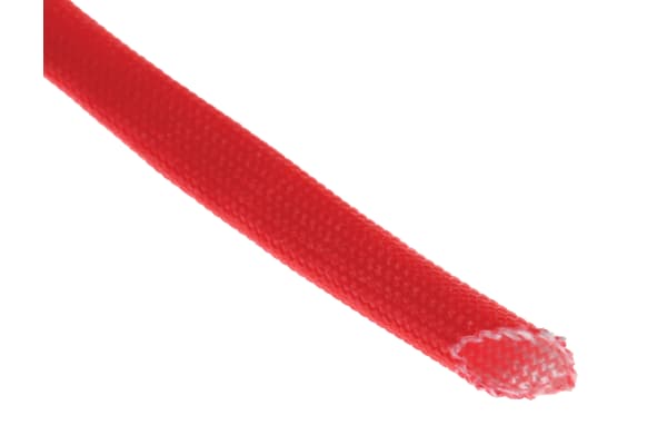 Product image for Red acrylic heat resistant braid,4mm