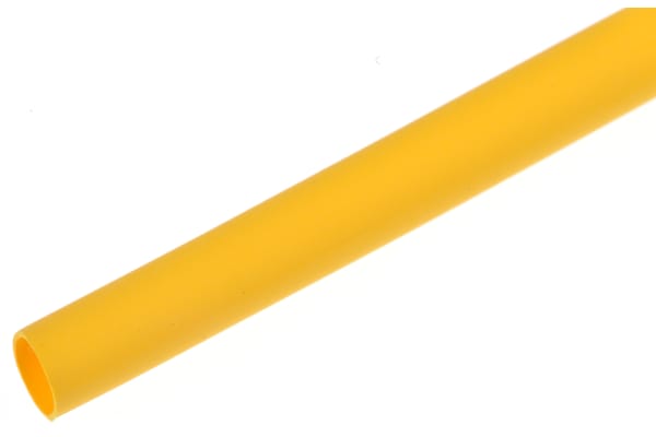 Product image for Yellow std heatshrink sleeve,3.2mm bore