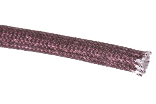 Product image for Brown acrylic heat resistant braid,4mm