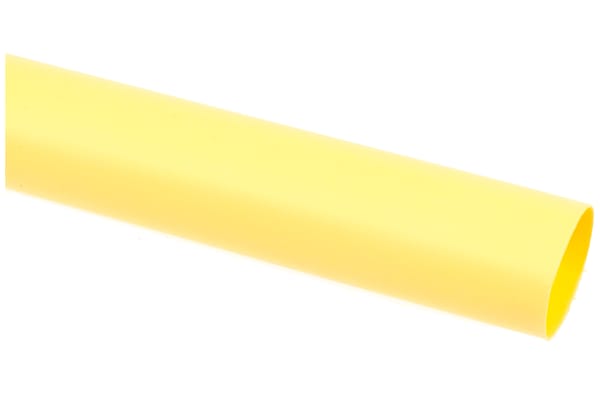 Product image for Yellow std heatshrink sleeve,12.7mm bore