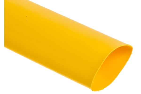 Product image for Yellow std heatshrink sleeve,19.0mm bore