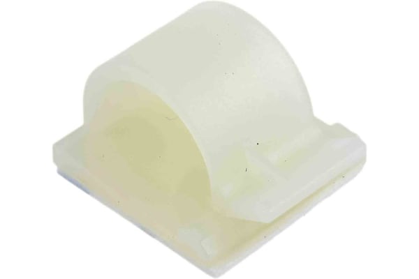 Product image for Round adhesive clip 13.5mm