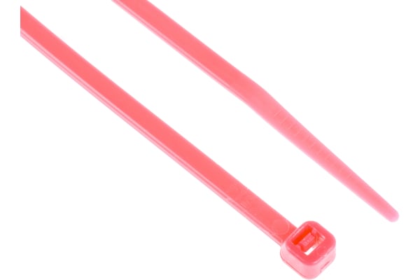 Product image for Pink fluorescent cable tie