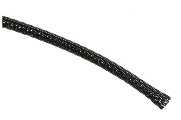 Product image for Polyester expandable braided sleeve,3mm