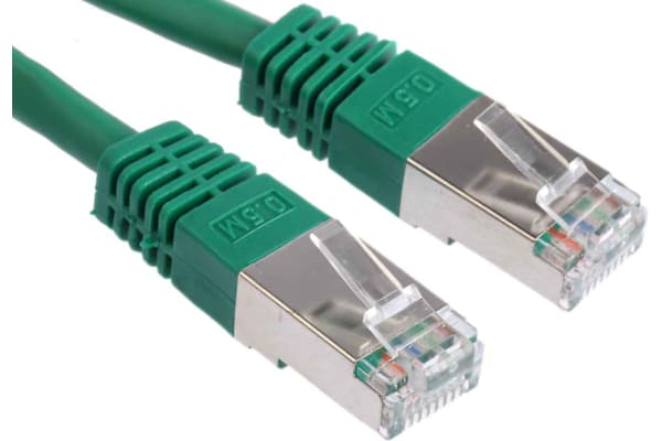 Product image for VALUE S/FTP Cable Cat.6,green,0.5m