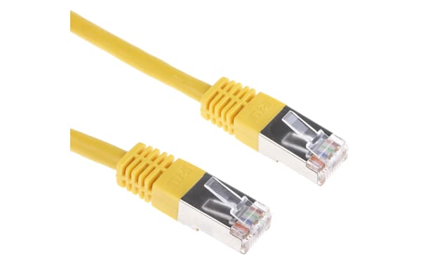 Product image for VALUE S/FTP Cable Cat.6,yellow,0.5m
