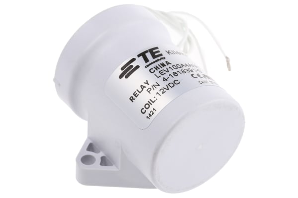 Product image for 100A HERMETIC SEALED CONTACTOR SIDE MT