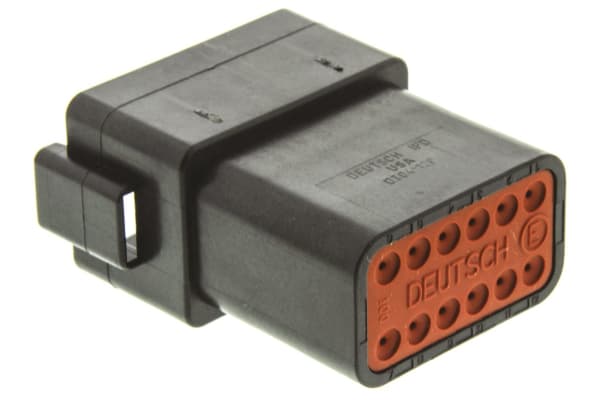 Product image for DT TYPE RECEPTACLE 12 PIN