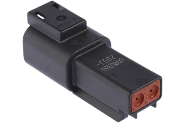 Product image for DT TYPE RECEPTACLE 2 PIN