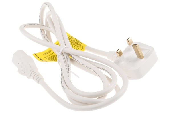 Product image for Power Cord C13 to UK BS1363 2m