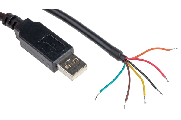 Product image for USB-SERIAL TTL CABLE,FT232RQ,TTL-232R