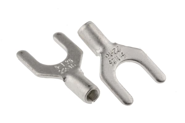 Product image for M5/2BA uninsul spade terminal0.5-1.5sqmm