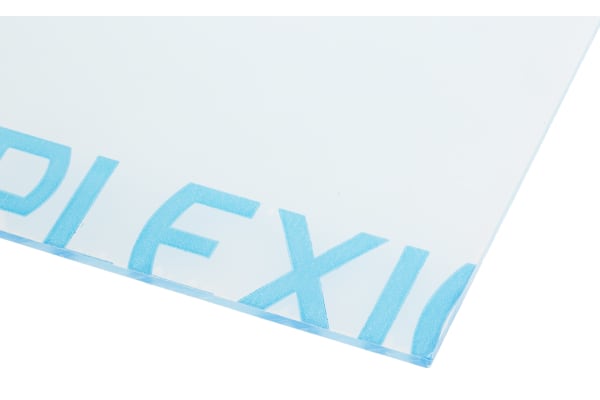 Product image for Clear extruded acrylic sheet,500x300x3mm