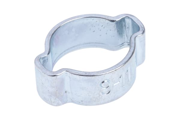 Product image for Zinc plated steel O clip,9-11mm dia