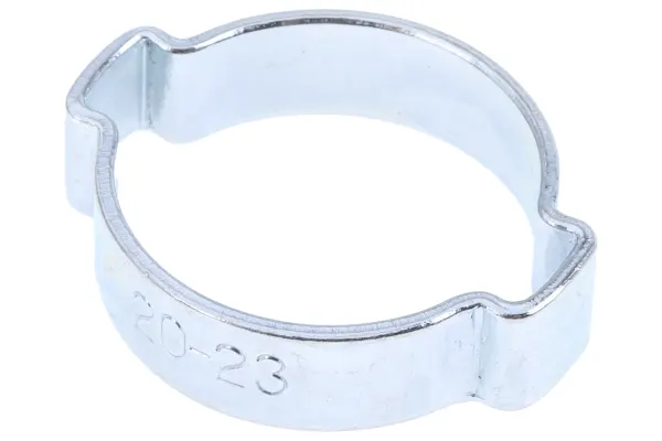 Product image for Zinc plated steel O clip,20-23mm dia