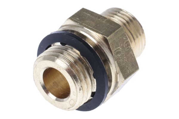 Product image for MALE STUD COUPLING,1/4IN BSPP MX8MM COMP