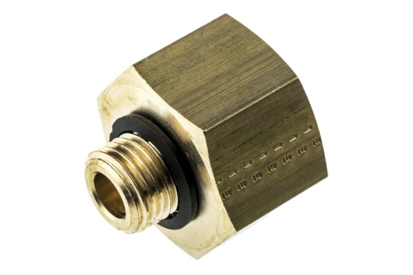 Product image for BRASS INCREASER,1/4 BSPP MX1/2IN BSPP F