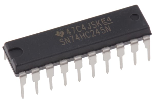 Product image for OCTAL TRANSCEIVER,SN74HC245N DIP20 2.6V