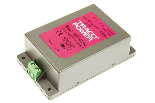 Product image for POWER SUPPLY, CHASSIS MOUNT,24VDC 50W
