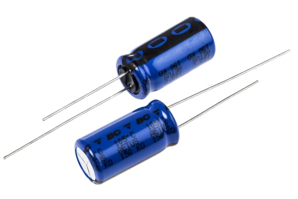 Product image for ALU CAP RAD LOW IMPEDANCE 1000uF 16V