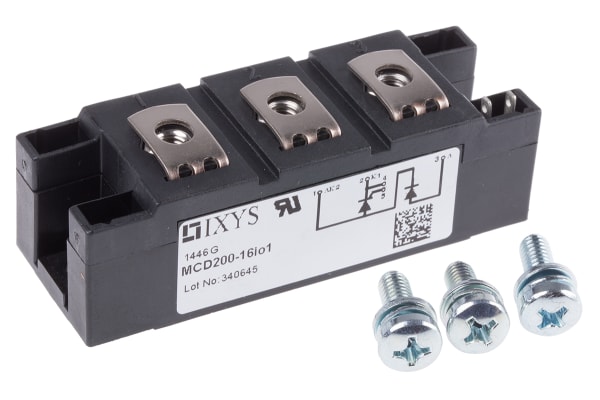 Product image for THYRISTOR/DIODE MODULE 200A 1600V