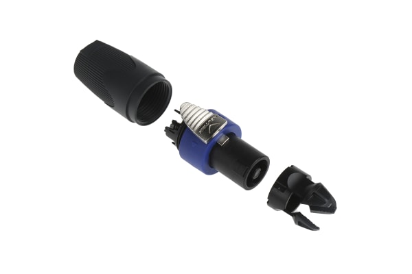 Product image for 4 WAY LOUDSPEAKER CABLE PLUG,30A 250VAC