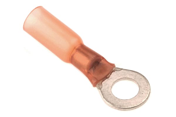 Product image for DURASEAL RING TERMINAL,RED, M5,22-18 AWG