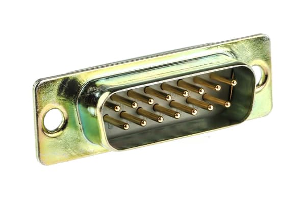 Product image for 15 way standard solder D plug