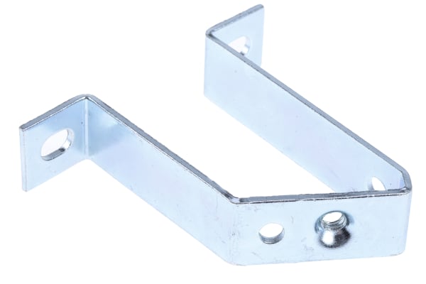 Product image for Angled DIN rail bracket,82mm height