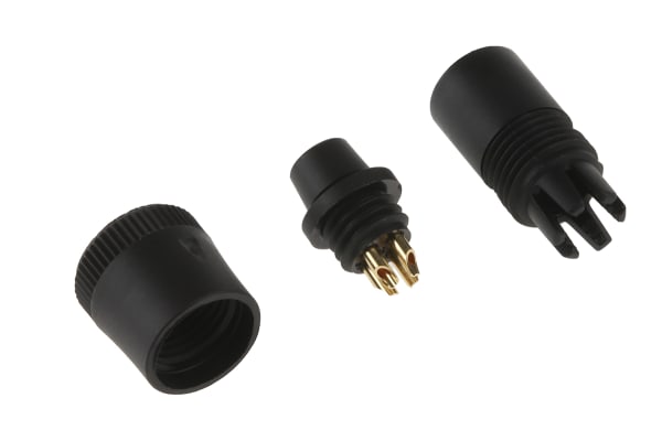 Product image for Socket 4 way cable with strain relief