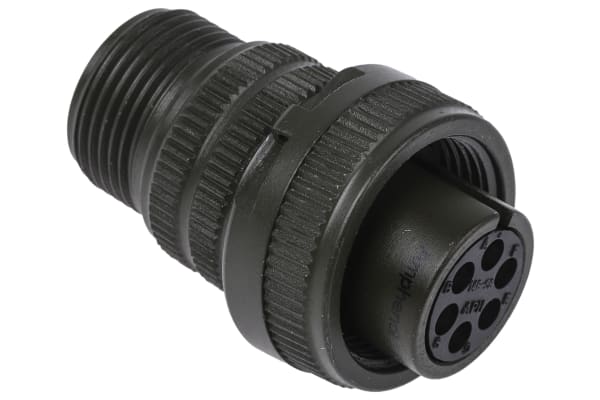 Product image for Amphenol MS Series 6 way cable socket