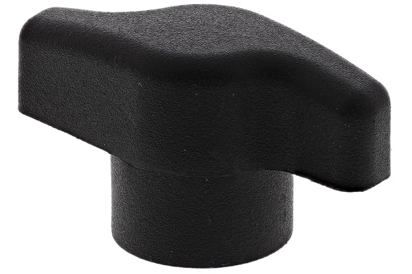 Product image for WING KNOB,BRASS INSERT, M8 F