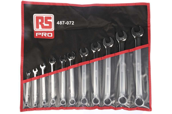 Product image for 11 Piece SAE Combination Spanner Set