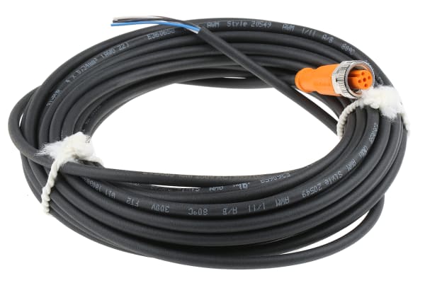 Product image for CONNECTION CABLE, 5 PIN M12 SOCKET