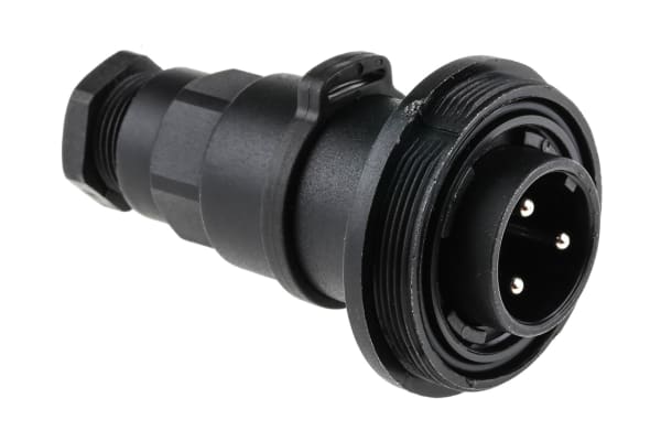 Product image for 3 way inline cable coupler plug,10A