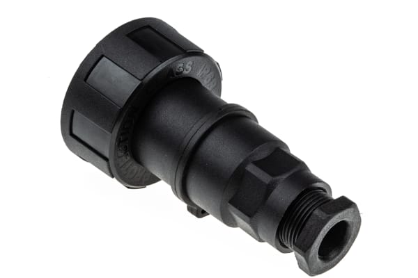 Product image for IP68 6 way cable socket,3A