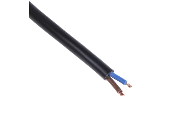 Product image for 0.5mm 2182Y Black Cable