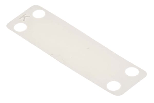 Product image for Nylon cable marker plate,63.5x19.1mm