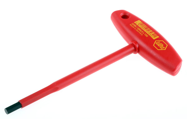 Product image for VDE T-Handle hex driver SW 6