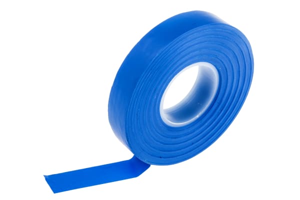 Product image for PVC INSULATING TAPE BLUE 20MX12MM AT7