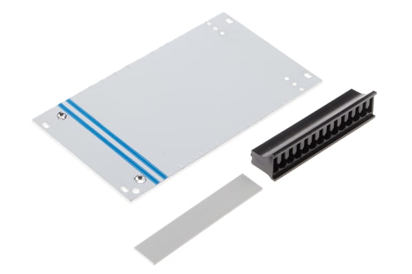 Product image for Std aluminium card front panel,3Ux14HP